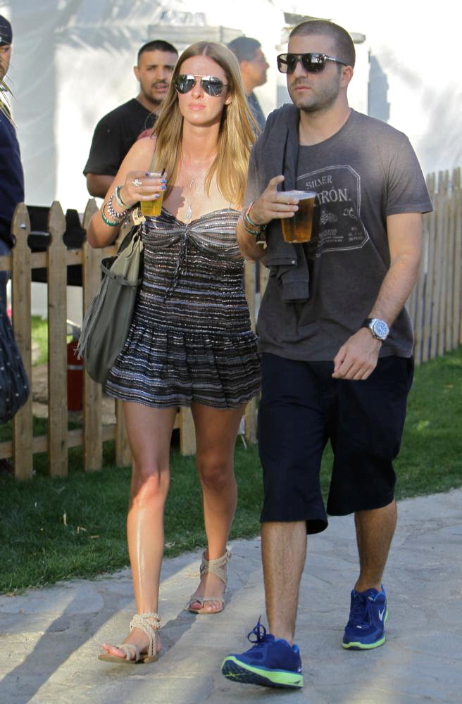 Nicky Hilton, David Katzenberg