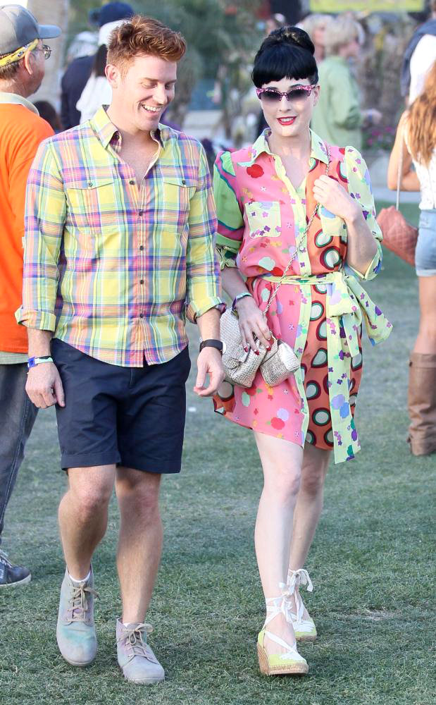 Celebrities at The 2011 Coachella Valley Music and Arts Festival - Day 1