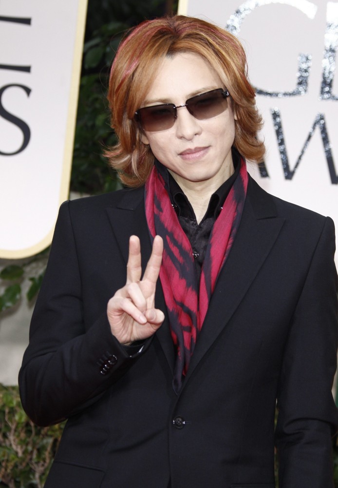 Yoshiki Hayashi The 69th Annual Golden Globe Awards Arrivals