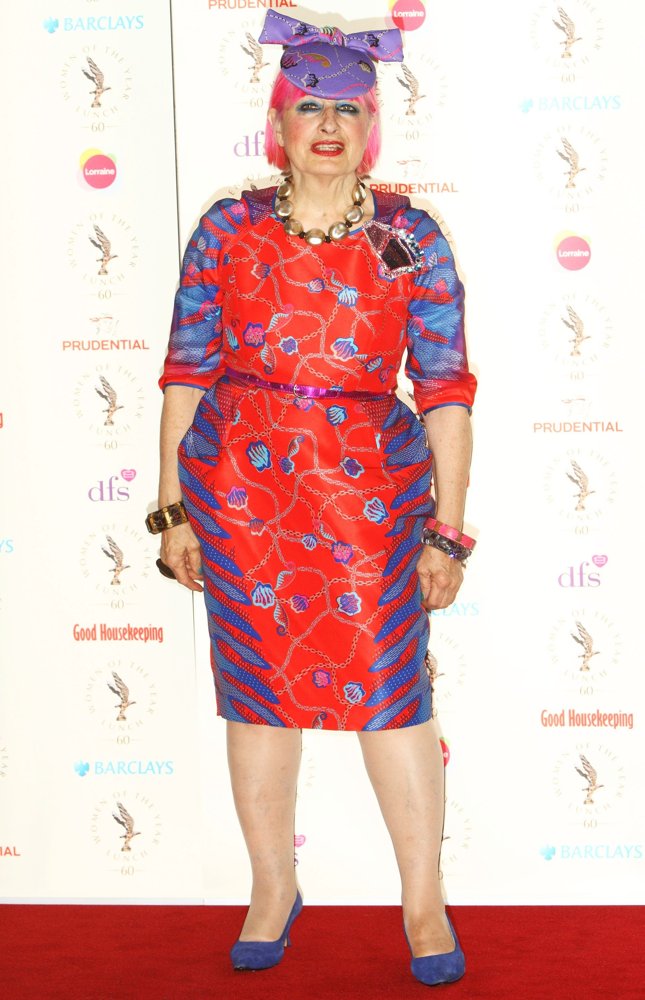 Zandra Rhodes Picture 1 Women of The Year Lunch and Awards Arrivals