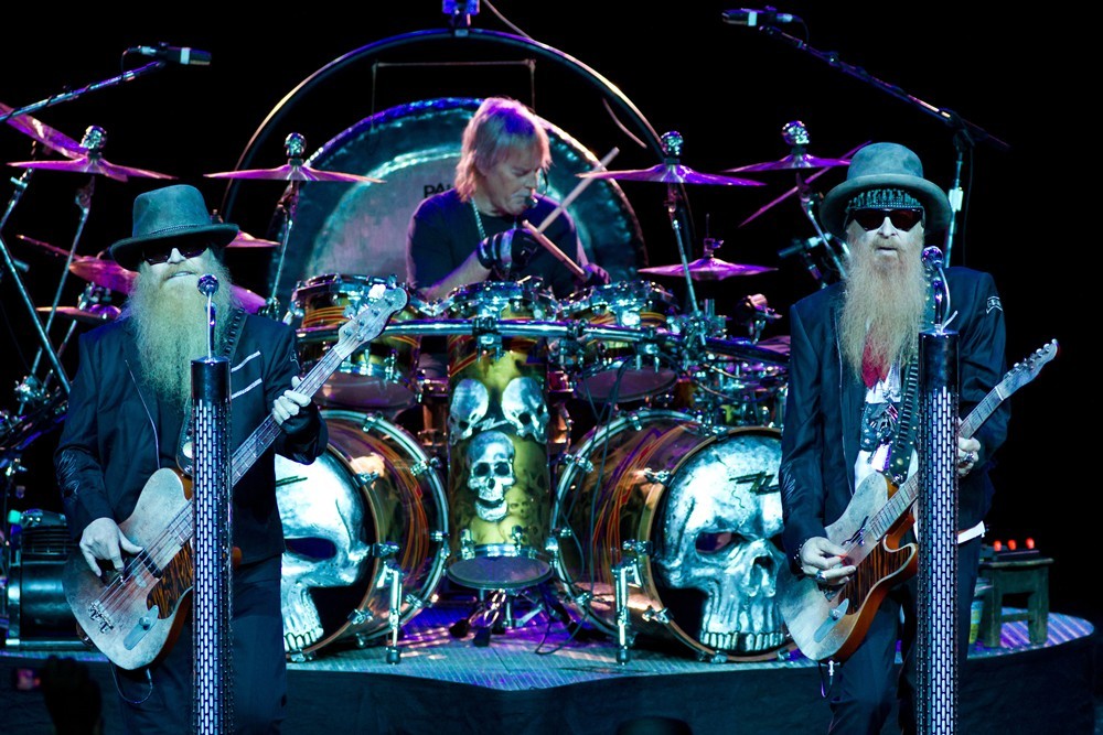 ZZ Top Picture 122 ZZ Top Performing Live