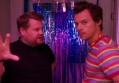 Harry Styles and James Corden Crash Fans' Apartment to Film 'Daylight' Music Video in Three Hours