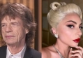 Mick Jagger and Lady GaGa Got 'Slightly Competitive and Screaming' in Studio
