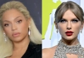 Beyonce and Taylor Swift Stun in Glittery Gowns at 'Renaissance' London Premiere