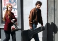 Timothee Chalamet and Elle Fanning Couple Up on Set of Bob Dylan Biopic