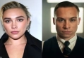 Florence Pugh Gets Flirty With Finn Cole After He Joins Her at 'Thunderbolts' Premiere