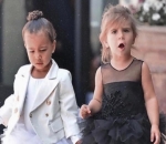 North West and Penelope Disick Wear Adorable Matching Outfits at Unicorn-Themed Birthday Party