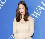 Ashley Graham Stuns in Nude Dress
