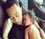 Father and Daughter's Sleeping Time