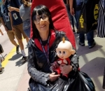 Edna Mode and Jack-Jack From ' The Incredible' Pop Up at SDCC