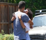 Greeting Boyfriend With a Hug