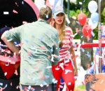 Walking Through Confetti