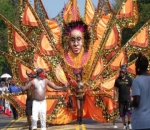 The parade is held along Brooklyn's Eastern Parkway