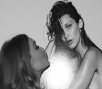 Photo: Gigi Hadid Kisses Sister Bella's Nude Photo for Russell James' Book