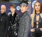 Latin AMAs 2018: CNCO and Becky G Go Monochrome on Red Carpet