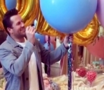 Doug Reinhardt Reveals He Will Father Twin Boys at Gender Reveal Party