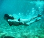 It's a Mermaid! It's a Pregnant Victoria's Secret Model!