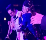 Lady GaGa Delights Jazz Fans With Impromptu Performance at Brian Newman's Show