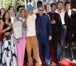 Justin Bieber and Shawn Mendes Help Celebrate Lucian Grainge at Walk of Fame Ceremony