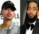 Slick Woods Unveils New Face Tattoo Inspired by Nipsey Hussle
