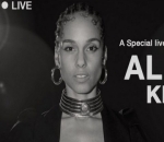 Alicia Keys Performs for Valentino's Online Show