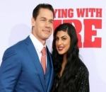 John Cena and Shay Shariatzadeh Posing Outside Courthouse After Obtaining Marriage License