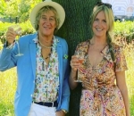 Rod Stewart Delights Wife Penny Lancaster With Narrowboat Gift for Her 50th Birthday
