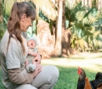 Terri Irwin Introduces Granddaughter to Chickens During 'Most Wonderful Moment'