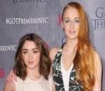 Sophie Turner and Maisie Williams