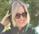 January Jones Recovering at Home Following Knee Surgery