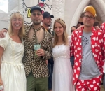 Sara Cox and Husband Ben Cyzer Renew Their Wedding Vows at Inflatable Chapel