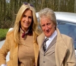 Rod Stewart's Wife Penny Lancaster Among Police Guarding Queen Elizabeth's Coffin