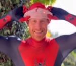 Prince Harry Dressed as Spider-Man for Bereaved Military Children 