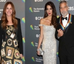 Julia Roberts Honors George Clooney With Her Dress at Kennedy Center Honors