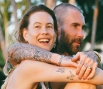Behati Prinsloo Offers Glimpse of Baby No. 3 as She Takes Family to Vegas for Adam Levine's Show