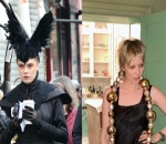 Cara Delevingne and Annabelle Dexter-Jones Pictured Wearing Dramatic Outfits on 'AHS' Set