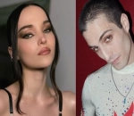 Dove Cameron and Maneskin's Damiano David Lock Lips When Making Red Carpet Debut at Pre-Grammy Gala