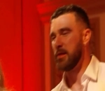 Travis Kelce Caught on Video Kissing Taylor Swift's Shoulder and Arm at Vegas Charity Gala