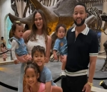 Chrissy Teigen and John Legend Take Kids for Fun Family Outing at Natural History Museum