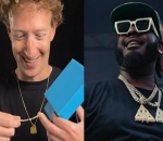 Mark Zuckerberg Shows Off Sparkling Gold Chain From T-Pain