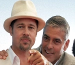Brad Pitt Visits George Clooney in Italy as Daughter Shiloh Drops His Last Name