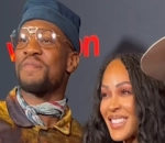 Jonathan Majors Stands by Meagan Good at 'Terry McMillan Presents: Forever' Premiere