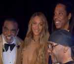 Jay-Z and Beyonce Link Up With The Isley Brothers at Sportsbook Grand Opening