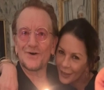 Catherine Zeta-Jones and Bono Team Up to Serenade Michael Douglas at Birthday Dinner