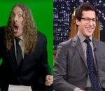 Weird Al Yankovic Says Andy Samberg Reaches Out to Him Prior to 'SNL' Impersonation