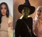 Kim Kardashian Hosts Private Screening of 'Wicked' With Ariana Grande and Cynthia Erivo at Home