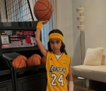 Dream Kardashian Shows Off Basketball Skills While Dressing Up as Kobe Bryant for Halloween