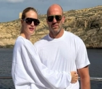 Jason Statham Doting on Daughter Isabella in Rare Photo Shared by Fiancee Rosie Huntington-Whiteley