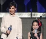 Katie Holmes Serenaded by Daughter Suri Cruise Backstage on 46th Birthday