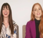 Anna Hathaway and Jessica Chastain Bond on Plane Over Beauty Routine
